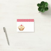 Post-it® Papier notes Cuisine Cupcake Cerise Post It Notes (Bureau)