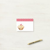 Post-it® Papier notes Cuisine Cupcake Cerise Post It Notes (Sur un bureau)