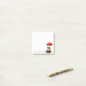 Post-it® Papier-notes Cute Frog – Joie de pluie (Sur un bureau)