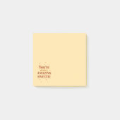 Post-it® Papier-notes de citation motivationnelle (Devant)