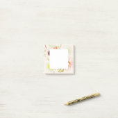 Post-it® Papier notes élégant Fleurs de printemps (Sur un bureau)