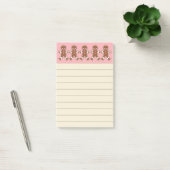 Post-it® Papier notes en forme de biscuits au gingembre (Bureau)