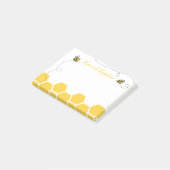 Post-it® Papier-notes en forme de nid d'abeille (Incliné)