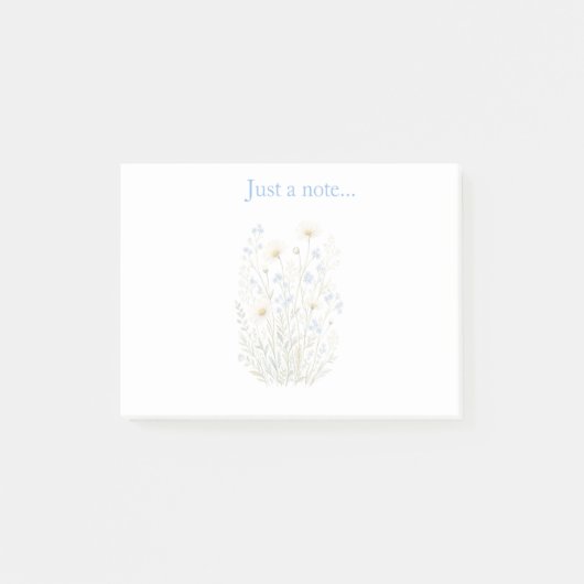 Post-it® Papier notes Fleurs sauvages (Devant)