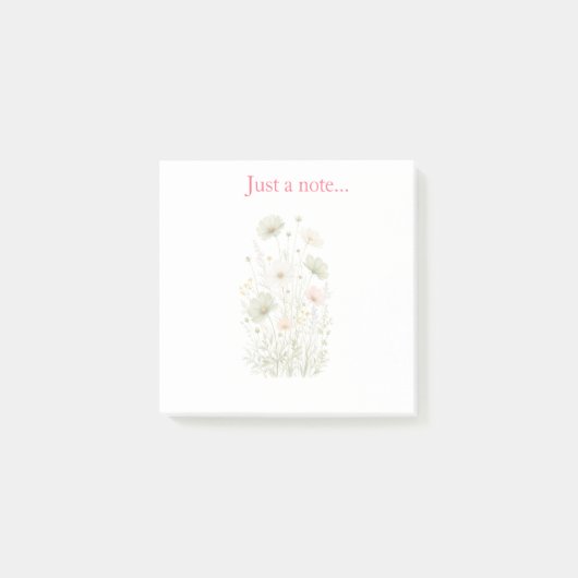 Post-it® Papier notes Fleurs sauvages (Devant)