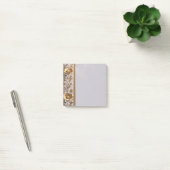 Post-it® Papier notes motif ornement floral doré (Bureau)
