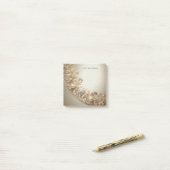 Post-it® Papier notes Orné de Dorure (Sur un bureau)