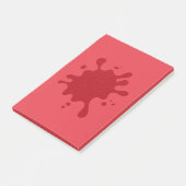 Post-it® Papier-notes personnalisables avec design éclabous (Incliné)