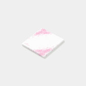 Post-it® Papier notes personnalisé 3x3 Fleur de cerisier ro (Incliné)