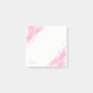 Post-it® Papier notes personnalisé Fleur de cerisier rose 3
