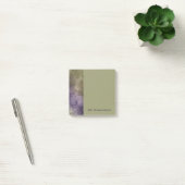 Post-it® Papier notes personnalisé vert marbre pour le bure (Bureau)