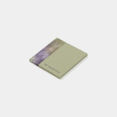 Post-it® Papier notes personnalisé vert marbre pour le bure (Incliné)