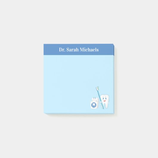 Post-it® Papier notes personnalisés pour cabinet dentaire (Devant)
