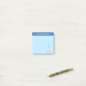 Post-it® Papier notes personnalisés pour cabinet dentaire (Sur un bureau)