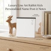 Post-it® Papier notes personnalisés pour enfants 3x3 | Lapi