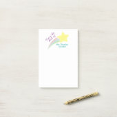 Post-it® Papier-notes personnalisés pour enseignant (Sur un bureau)