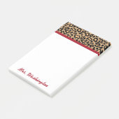 Post-it® Papier notes personnalisés pour professeur motif l (Incliné)