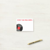 Post-it® Papier notes Post It vinyle rétro (Sur un bureau)