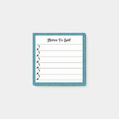Post-it® Papier Notes Pour Soi Autocollant (Devant)