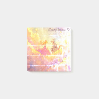 Post-it® Papier notes Princesse Fille Chat & Garçon Chevali