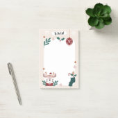 Post-it® Papier notes Reindeer de Noël à faire (Bureau)