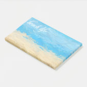 Post-it® Papier notes repositionnables aquarelle sur la vie (Incliné)