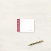 Post-it® Papier peint Damas 4 (Sur un bureau)
