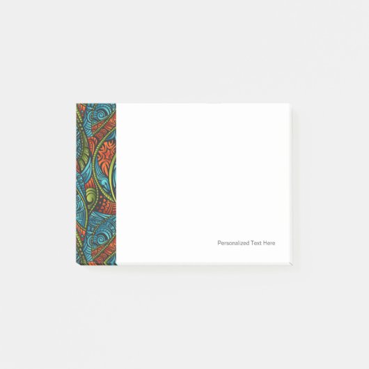 Post-it® Papier peint ethnique abstrait (Devant)