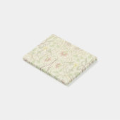 Post-it® Papier peint fleur classique jonquille de William (Incliné)