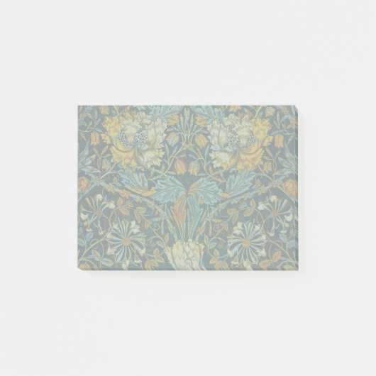 Post-it® Papier peint floral Chèvrefeuille Or de William Mo (Devant)