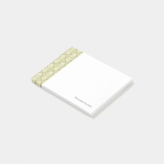 Post-it® Papier peint floral de damassé (Incliné)