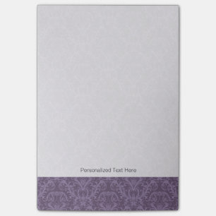 Post-it® Papier peint floral pourpre 2