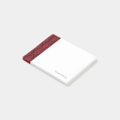 Post-it® Papier peint rouge 2 (Incliné)