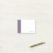 Post-it® Papier peint violet luxueux (Sur un bureau)