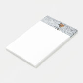 Post-it® Papier photo Sandpiper Bird 4x6 Notes (Incliné)