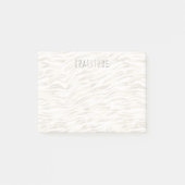 Post-it® Papier Zebra Gold (Devant)