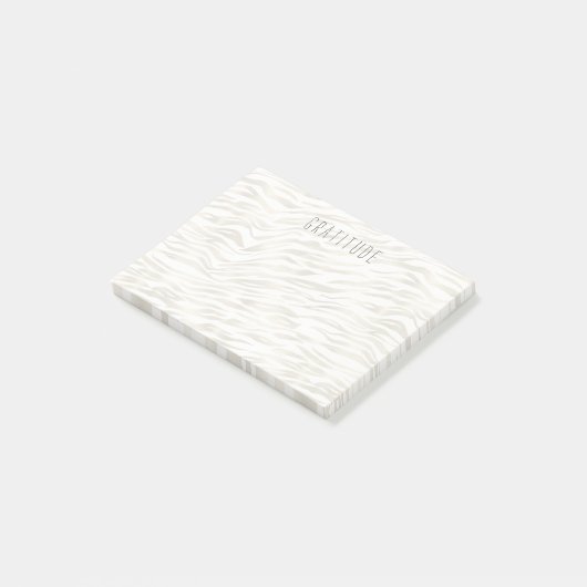 Post-it® Papier Zebra Gold (Incliné)