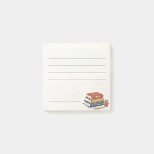 Post-it® Papiernotes scolaires mignons (Devant)
