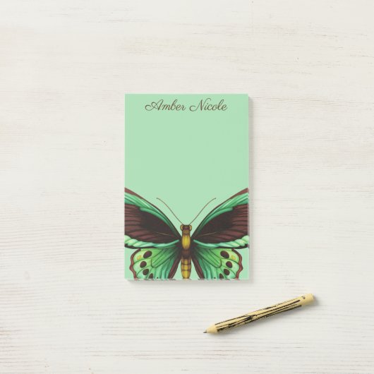 Post-it® Papillon (Sur un bureau)