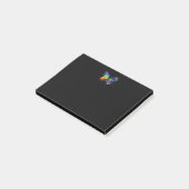 Post-it® Papillon arc-en-ciel (Incliné)