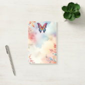 Post-it® Papillon Bleu Orange ailes (Bureau)