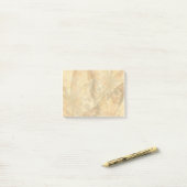 Post-it® Papillon Brown jaune (Sur un bureau)