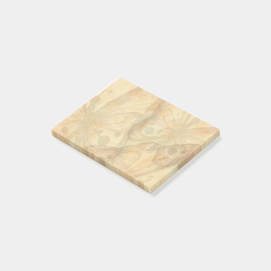 Post-it® Papillon Brown jaune (Incliné)