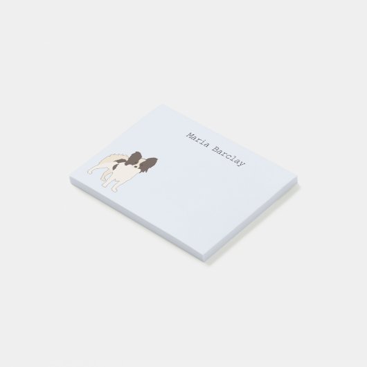 Post-it® Papillon Cartoon Chien (Incliné)