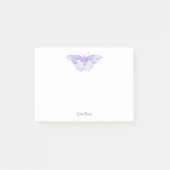 Post-it® Papillon d'aquarelle violet (Devant)