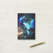 Post-it® Papillon de nuit (Sur un bureau)