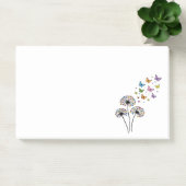 Post-it® Papillon de pissenlit en vol (Bureau)
