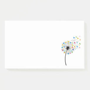 Post-it® Papillon de pissenlit en vol
