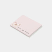 Post-it® Papillon des Coeurs roses (Incliné)