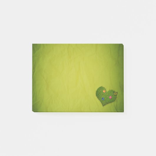 Post-it® Papillon en forme de coeur (Devant)